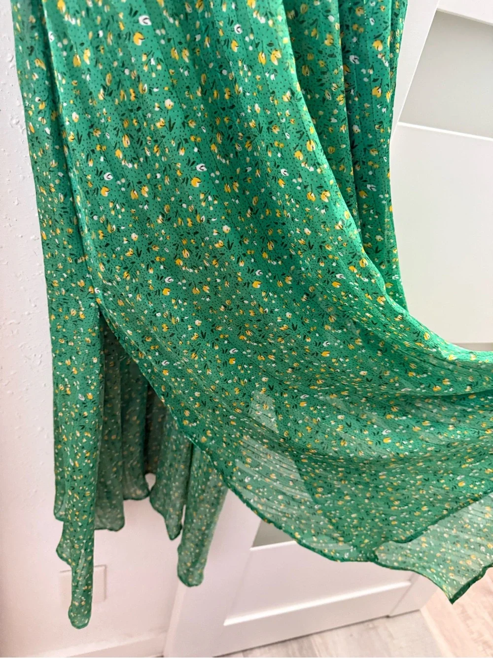 MELLODAY Green Floral Sundress